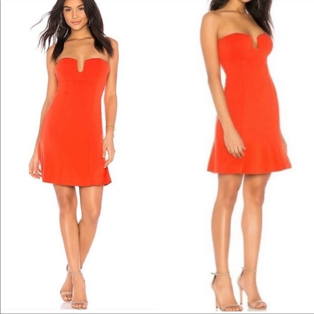 Finders strapless dress. Size small.